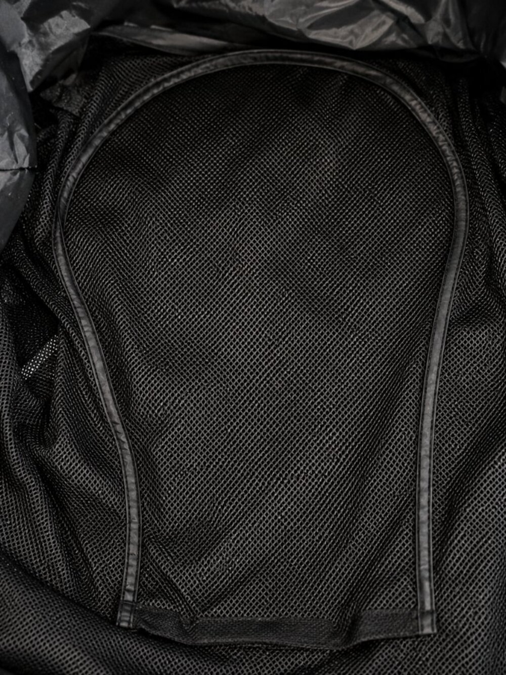 MotoBoss Mesh Armored Motorcycle Jacket Men's Tall Large Black White Riding - Picture 12 of 14